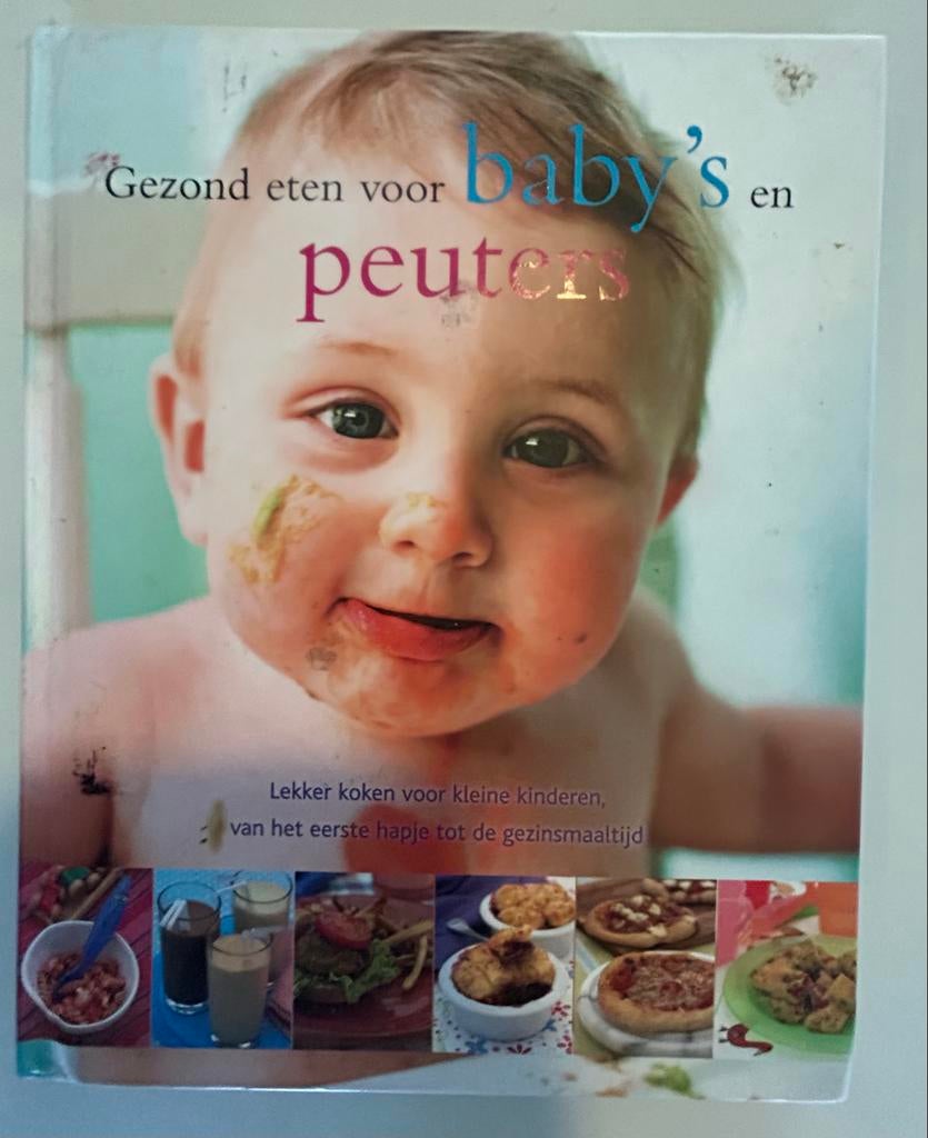 Gezond eten voor baby's en peuters kookboek, Ophalen of Verzenden, Zo goed als nieuw