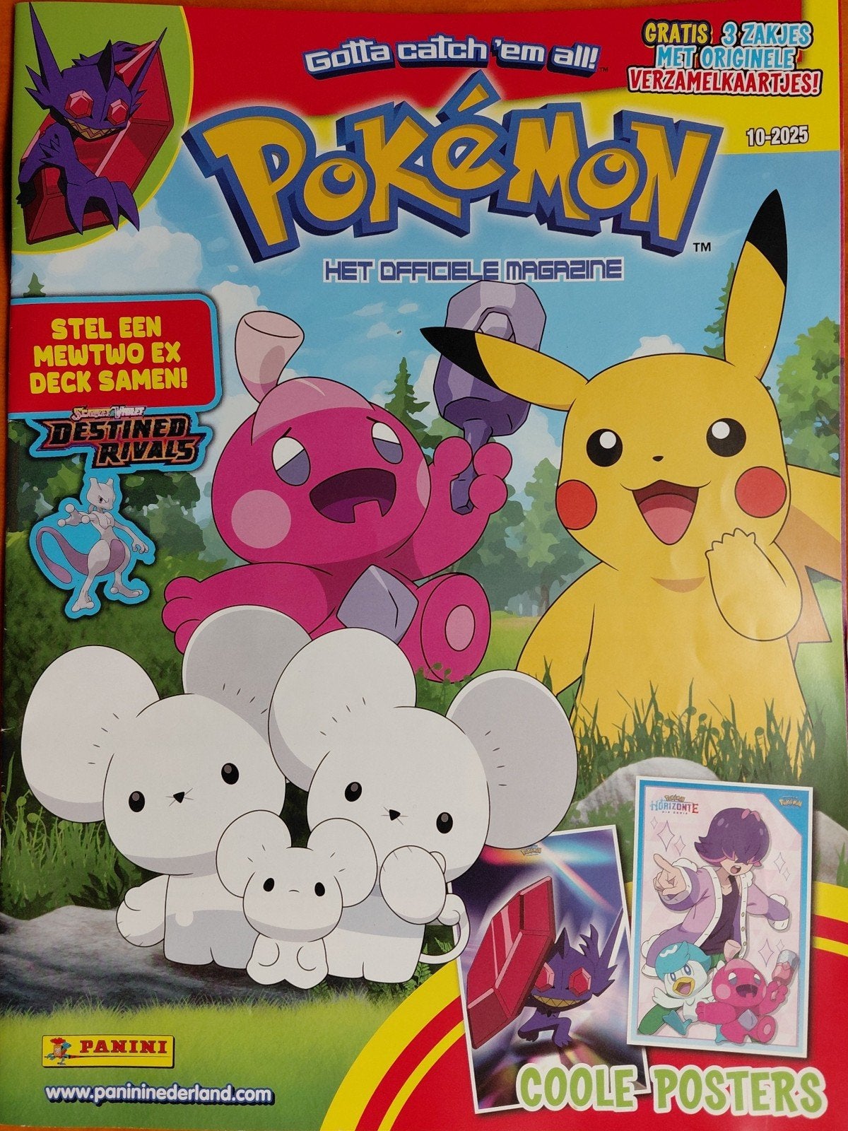 Pokémon Magazine 10-2025 zonder kaarten, Boeken, Tijdschriften en Kranten, Ophalen of Verzenden