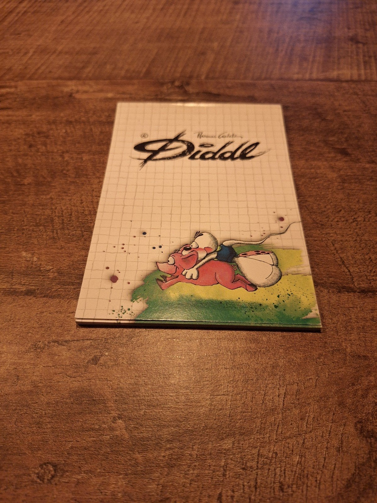 Diddl A6 Blok nr. 63 met 18 blaadjes, Ophalen of Verzenden, Diddl, Gebruikt, Papier, Kaart of Schrift