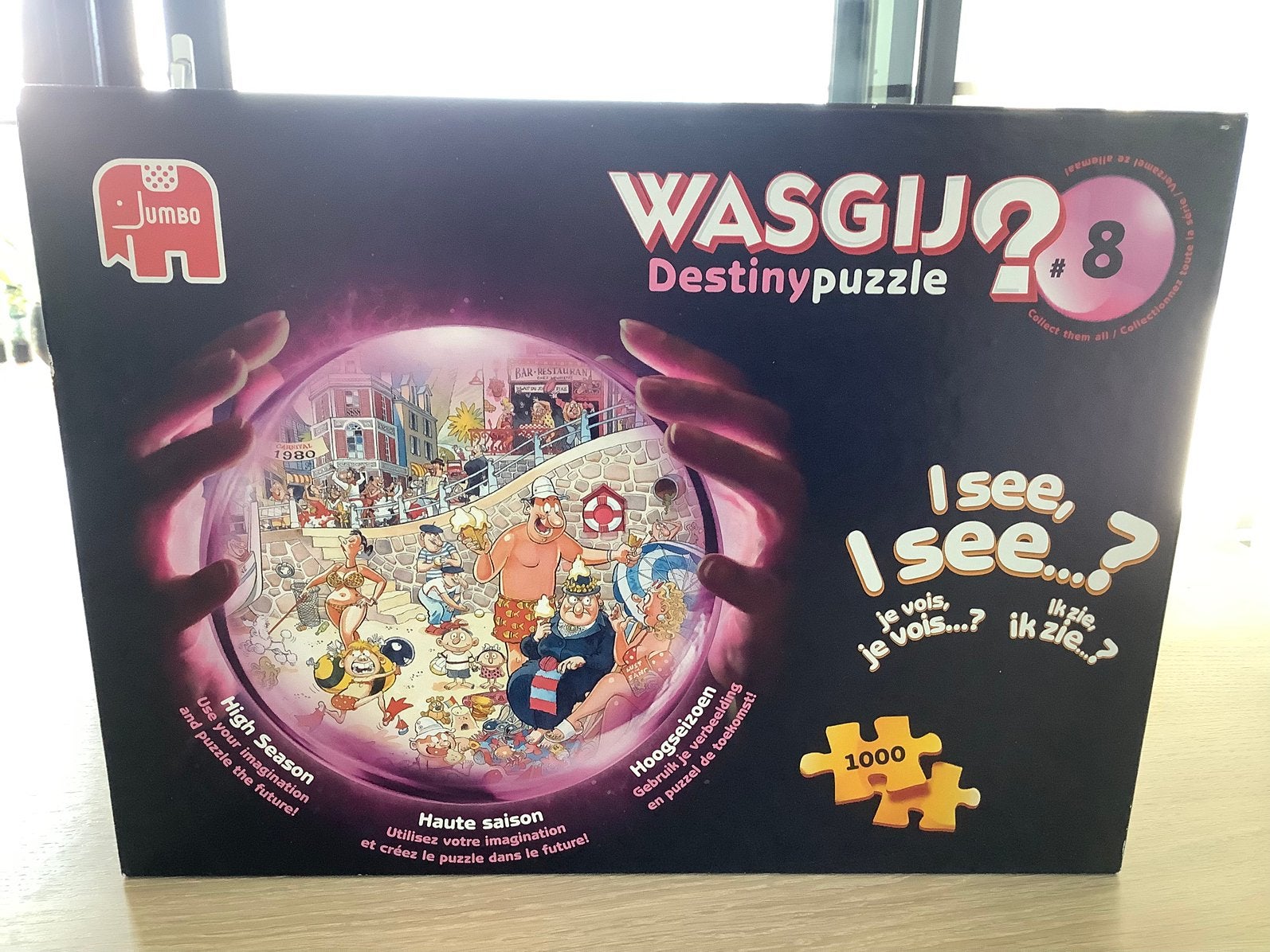 Wasgij puzzel, Ophalen, 500 t/m 1500 stukjes, Zo goed als nieuw, Legpuzzel