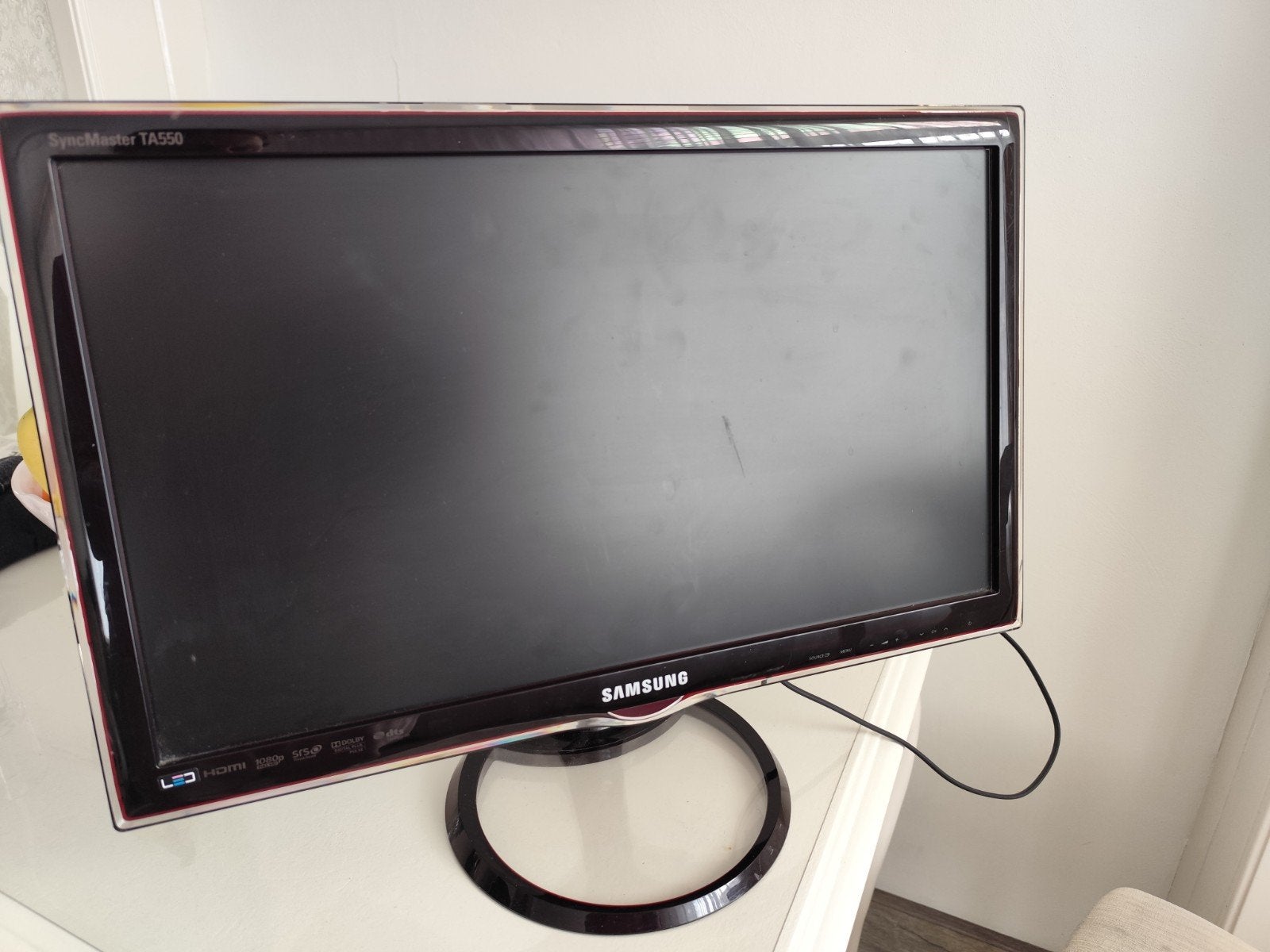 Samsung SyncMaster TA550 LED TV Monitor, LED, 50 Hz, Ophalen of Verzenden, Zo goed als nieuw