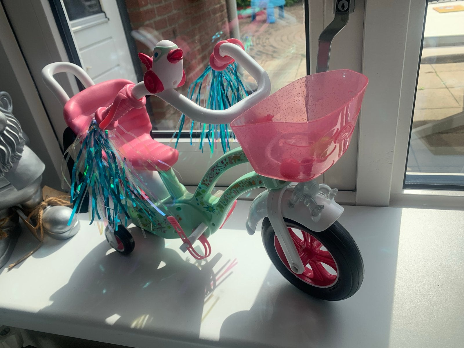 Baby Born fietsje met mandje, Kinderen en Baby's, Ophalen of Verzenden, Gebruikt, Meisje