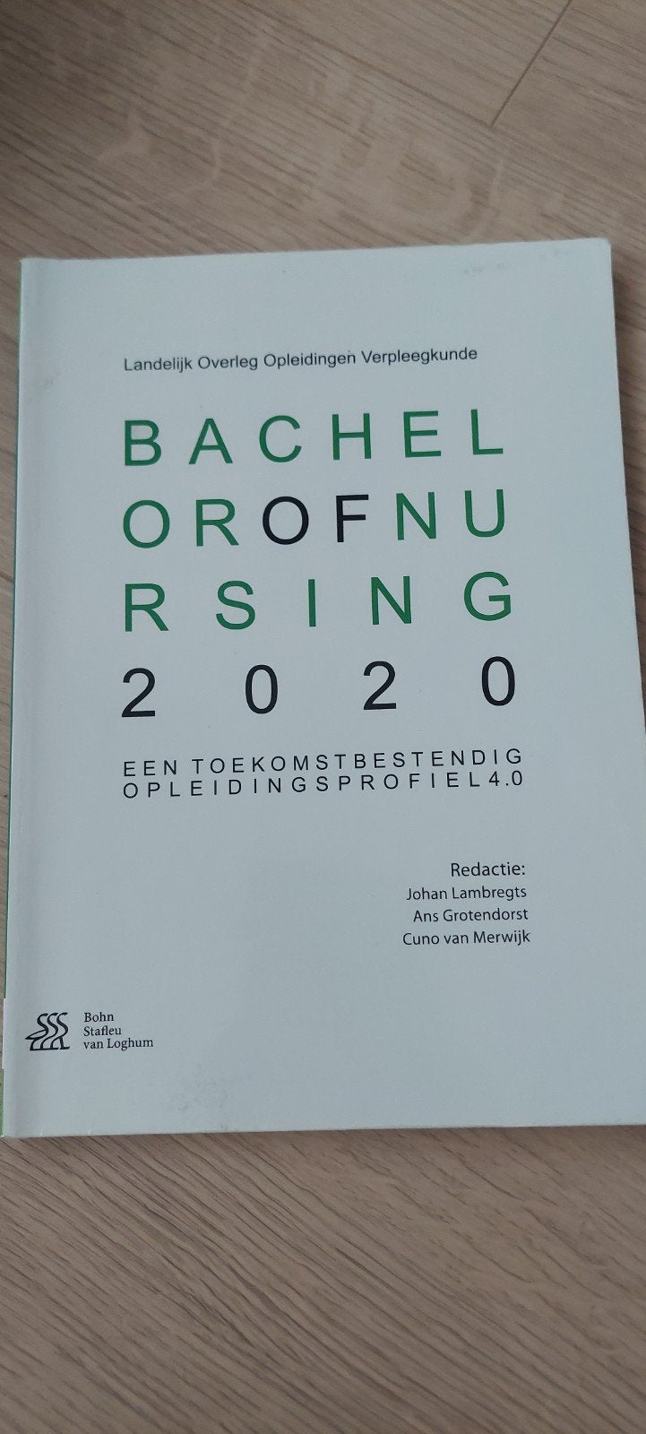 Bachelor of Nursing 2020 - Opleidingsprofiel Verpleegkunde, Ophalen of Verzenden, Zo goed als nieuw, HBO, Johan Lambregts, Ans Grotendorst, Cuno van Merwijk