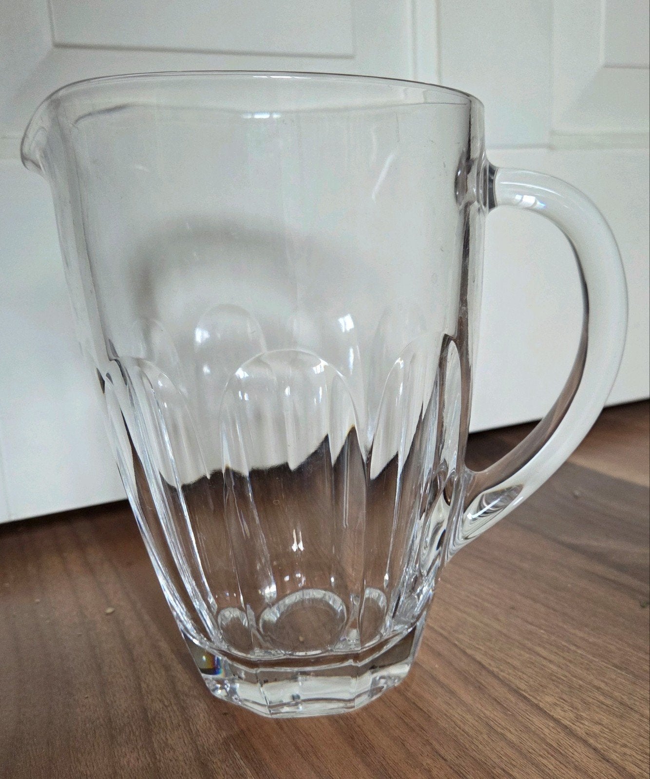 Glazen kan voor water, sap of limonade, Ophalen of Verzenden, Zo goed als nieuw