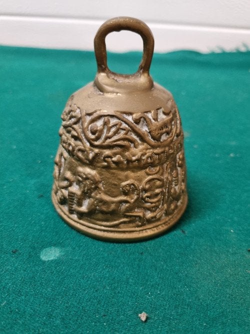 Kerk bel engels antiek brass, Ophalen of Verzenden