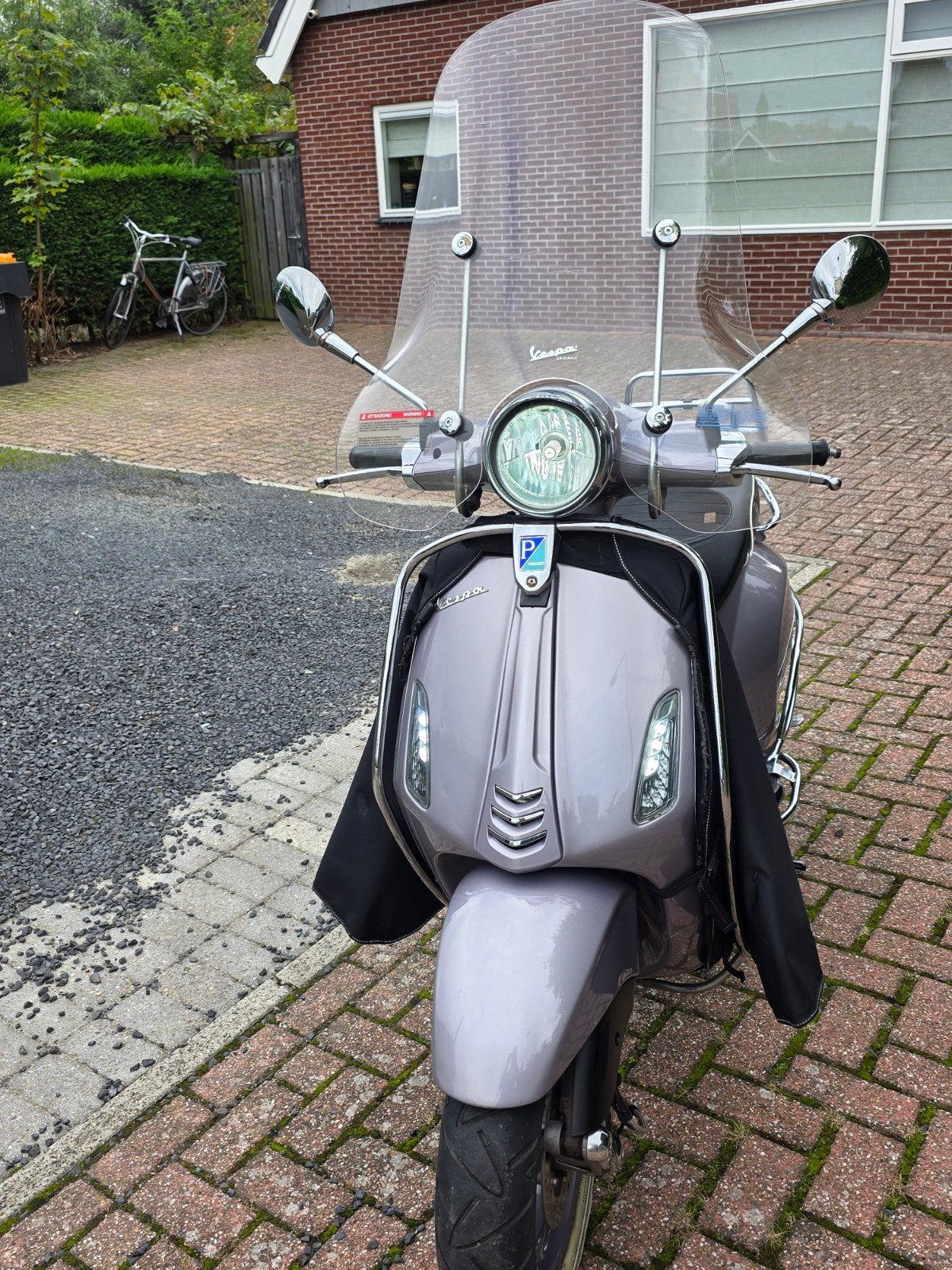 vespa primavera custom 25km, Ophalen, Gebruikt, Overige modellen, 49 cc