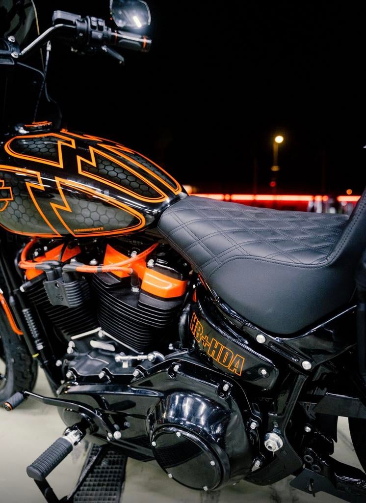 Harley Davidson softail custom Hundredboyz, Chopper, Particulier