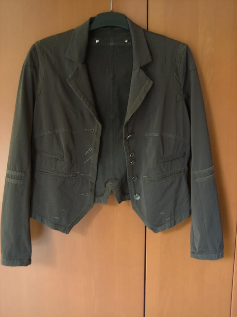 Zeer apart stoer bruin jasje MC PLANET D40 snazzeys, Kleding | Dames, Maat 38/40 (M), Bruin, Verzenden, Zo goed als nieuw