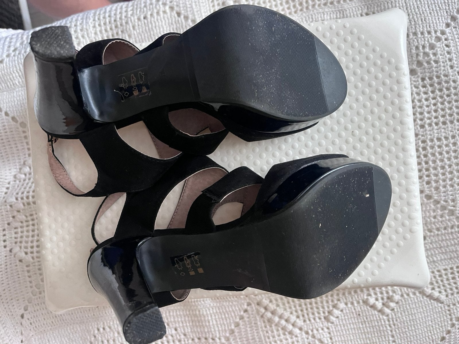 Sandalen, Kleding | Dames, Ophalen, Zo goed als nieuw, Zwart, Sandalen of Muiltjes