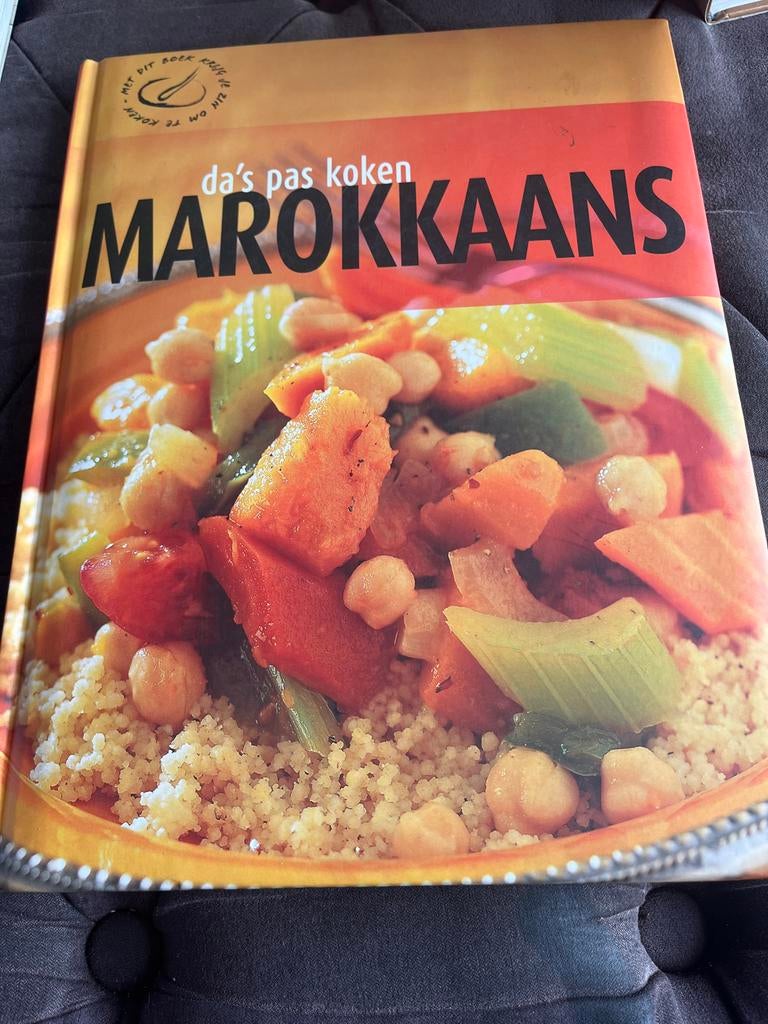 Da's pas koken Marokkaans kookboek, Verzenden, Zo goed als nieuw, Midden-Oosten en Marokko, Voorgerechten en Soepen