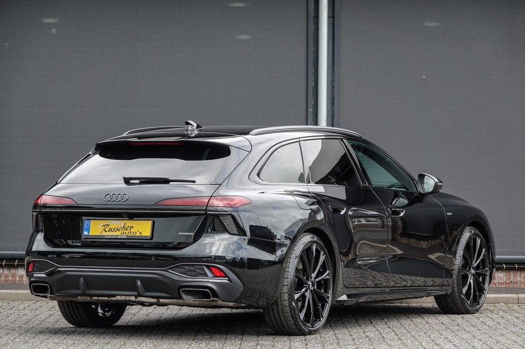 Audi A6 Avant e-hybrid 299Pk | Quattro | MMI Bijrijdersdispl, Auto's, Audi, Automaat, Gebruikt, Zwart, 4 cilinders