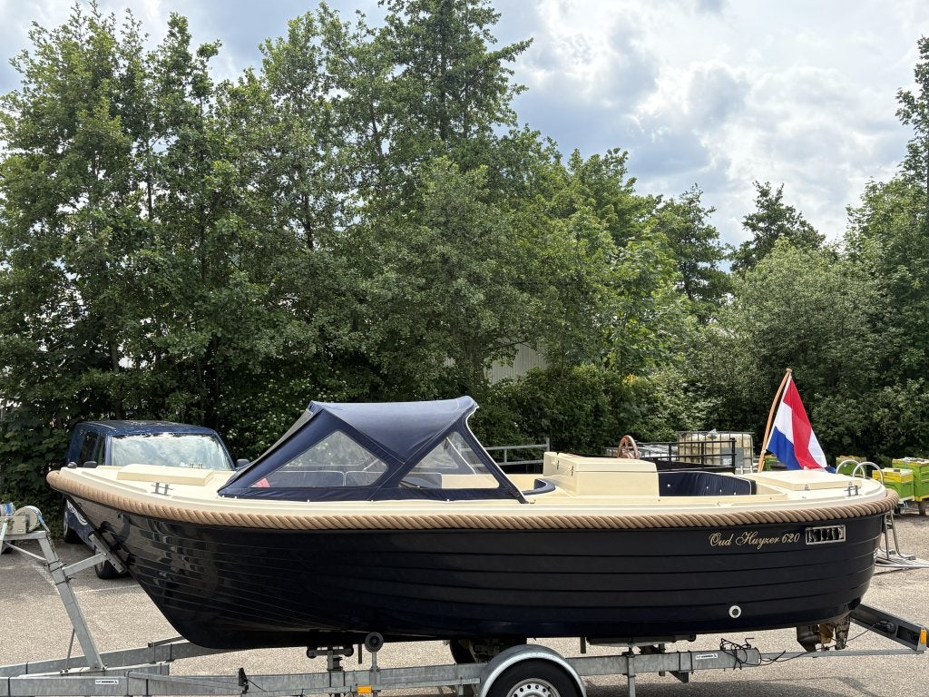 Oud Huijzer 620 + 15pkYamaha (bun) + Zonnedek. Ruimte wonder, 6 m, Oud Huijzer, Overige typen, Gebruikt