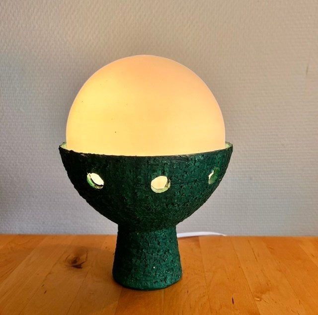 Brutalistische Tafellamp van Doria Leuchten, Ophalen of Verzenden, Vintage