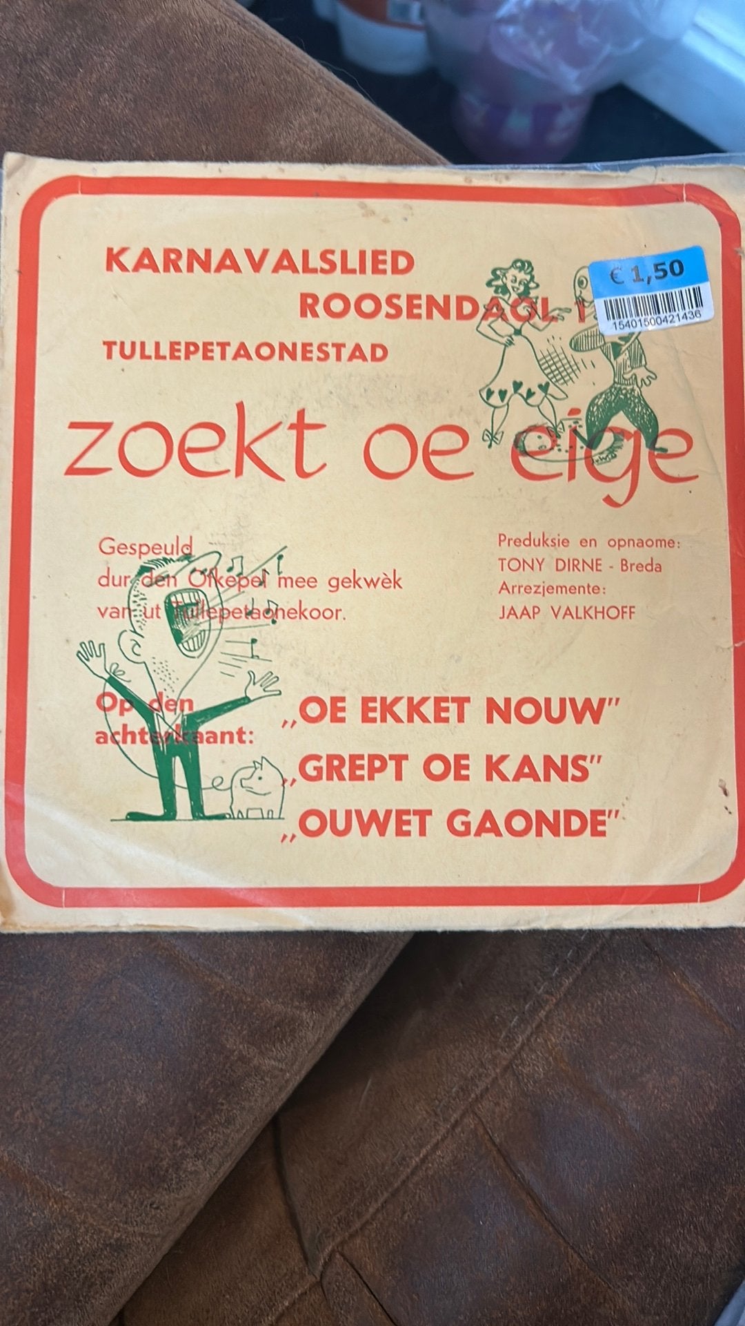 Zoekt oe eige, Ophalen of Verzenden, Zo goed als nieuw, Overige formaten, Levenslied of Smartlap