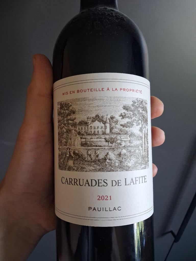 Carruades de Lafite 2021 Pauillac, Verzamelen, Frankrijk, Nieuw, Ophalen of Verzenden, Rode wijn