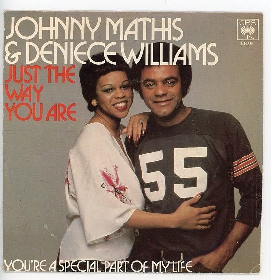 Tip-parade- Single van Johnny Mathis & Denice Williams -1978, Gebruikt, 7 inch, Ophalen of Verzenden, Beschermende buitenhoes