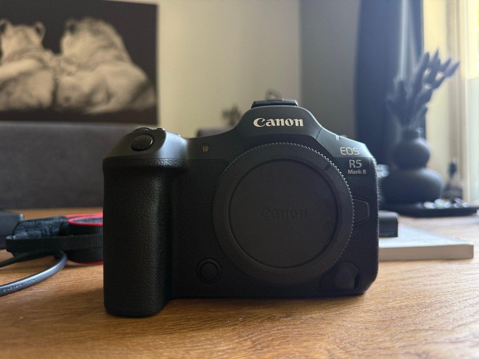 Canon EOS R5 Mark II Systeemcamera body, Ophalen, Canon, Beeldstabilisatie, Zo goed als nieuw