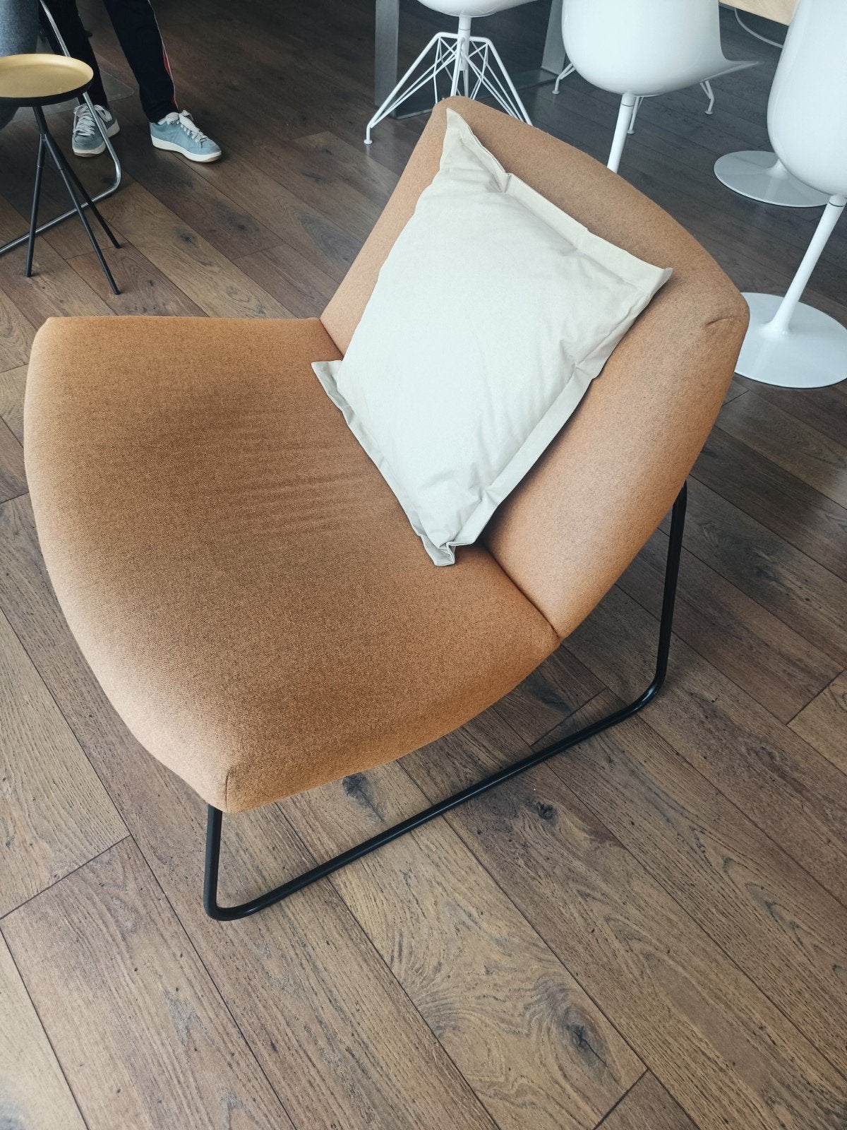 Dykk Cielo fauteuil - verkleurd, ideaal voor herstoffering, Ophalen, Gebruikt, 75 tot 100 cm, Stof
