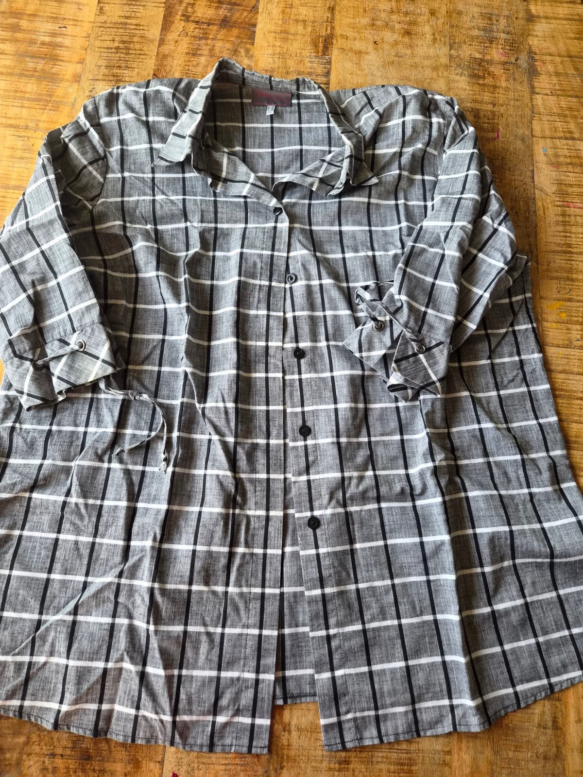 Geruite blouse van Seeyou in maat 52 XXL), Maat 46/48 (XL) of groter, Seeyou, Ophalen of Verzenden, Zo goed als nieuw