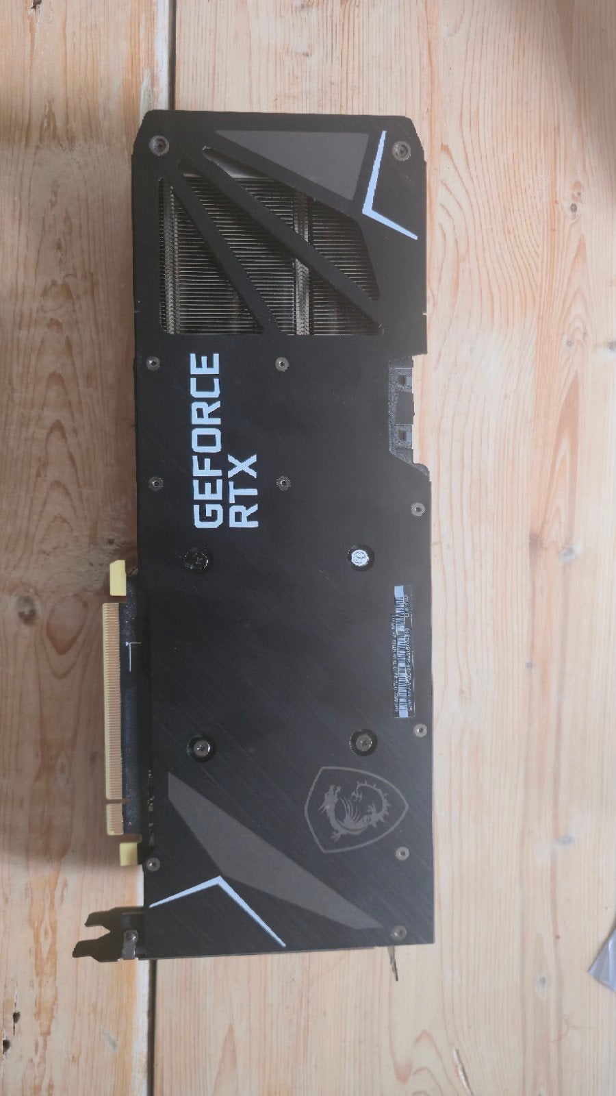 MSI GeForce RTX 3070 Ti Gaming X Trio, Computers en Software, Videokaarten, Gebruikt, Nvidia, PCI-Express 4.0, GDDR6, HDMI, DisplayPort