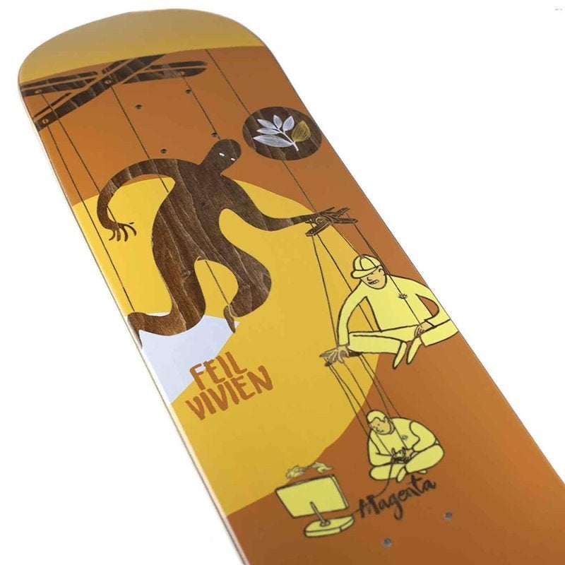 Deck Magenta File Extravision 8.0 inch - Skateboard Deck, 51 Rue du Petit Parc 33200 Bordeaux Frankrijk, Overige typen, Nieuw