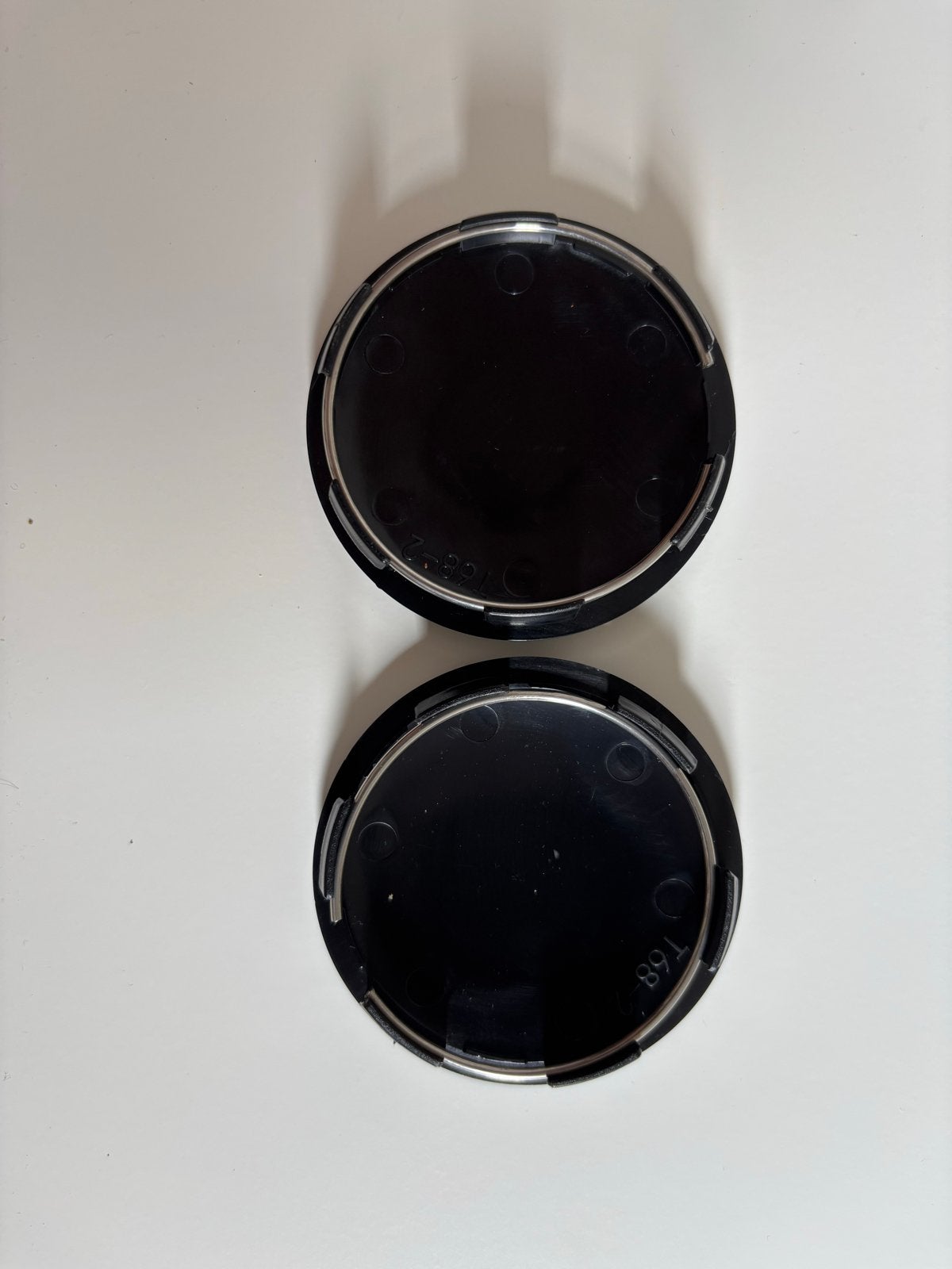 Yctze 4 Stuks Wielnaafdoppen Zwart - 68mm OD / 62mm ID, Auto diversen, Wieldoppen, Ophalen, Nieuw