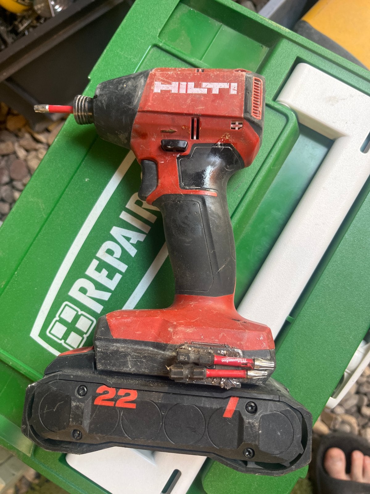 Hilti nuron SID 4-22 Slagmoersleutel metgloednieuwe batterij, Ophalen of Verzenden, Zo goed als nieuw, Overige typen
