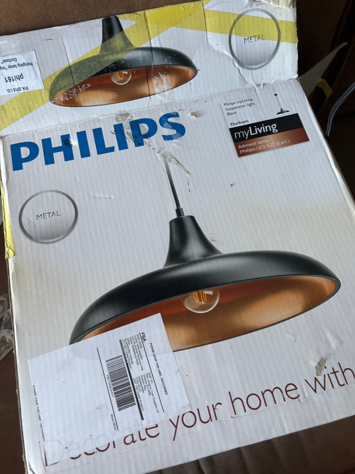 Philips myLiving Durham hanglamp nieuw, ., ., Ophalen of Verzenden, Zo goed als nieuw