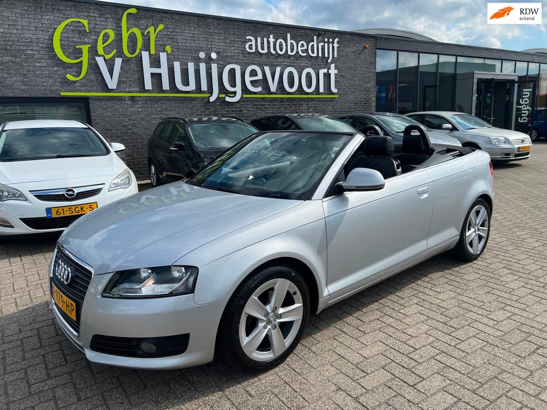 Audi A3 Cabriolet 1.8 TFSI Attraction Pro Line, Auto's, Audi, Voorwielaandrijving, Gebruikt, Zwart, 4 cilinders