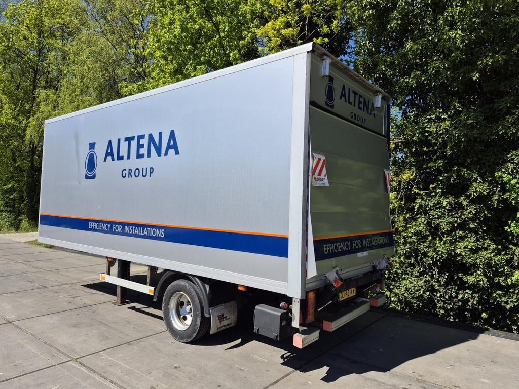 Pacton Txd.107 Be oplegger 1000kg Dhollandia laadklep, Particulier, Te koop