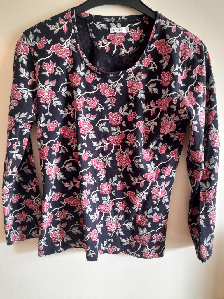 Top mt XL la ligna bloemen, Overige kleuren, Maat 46/48 (XL) of groter, Ophalen of Verzenden, Zo goed als nieuw