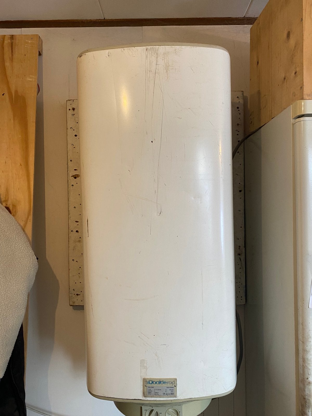 Itho daalderop 120 liter, Doe-het-zelf en Verbouw, 100 liter of meer, Ophalen, Gebruikt, Boiler