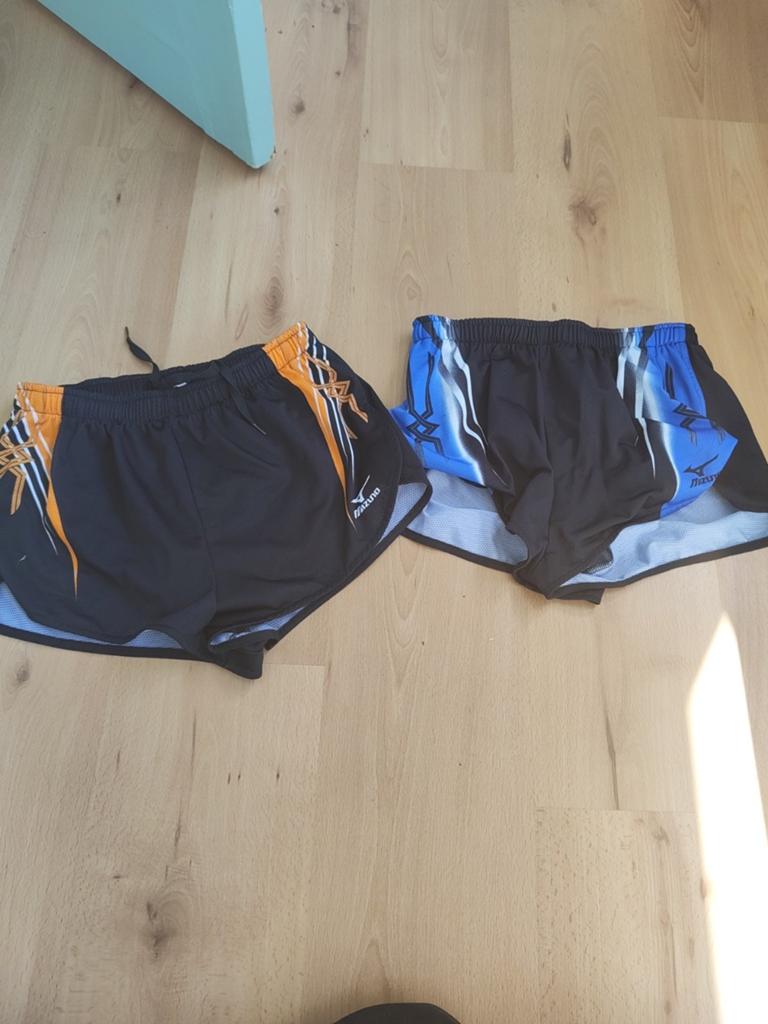 Mizuno hardloopshorts (2 stuks), Ophalen of Verzenden