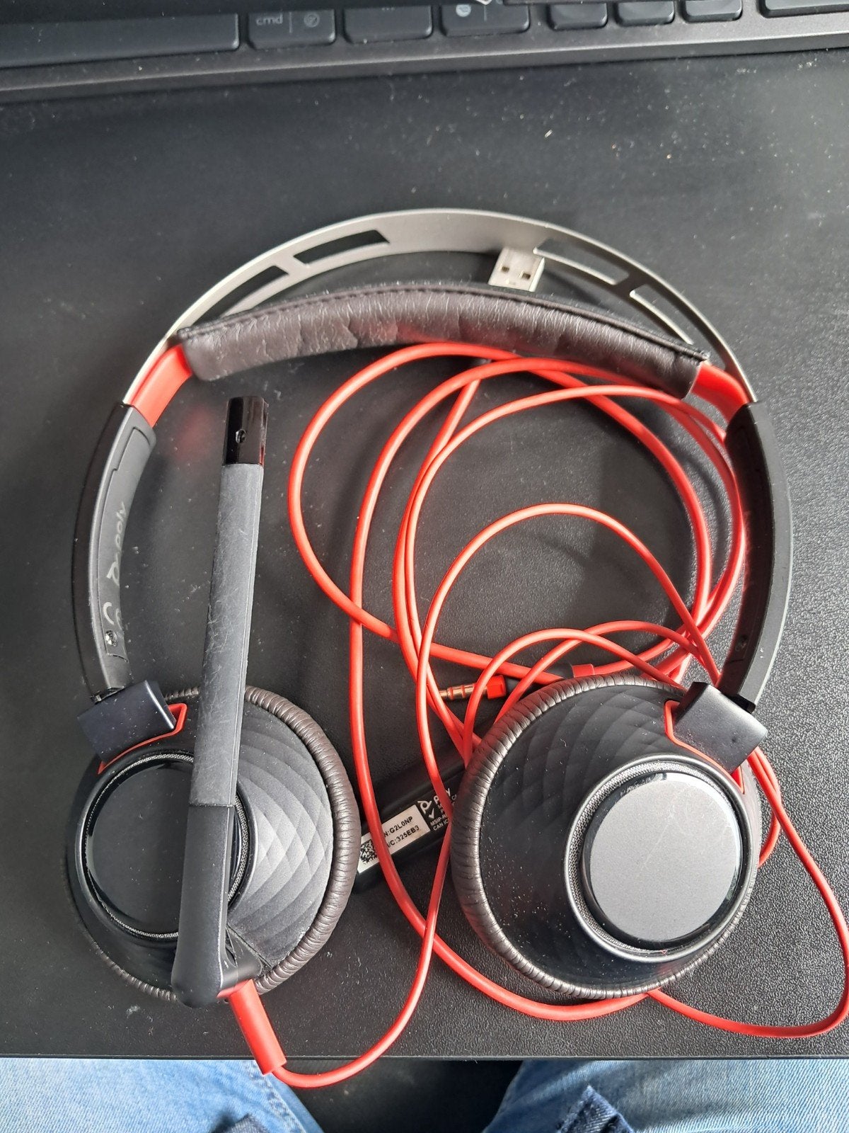 Plantronics Blackwire C520 USB Headset met Microfoon, Overige merken, Gebruikt, Ophalen of Verzenden, Over-ear