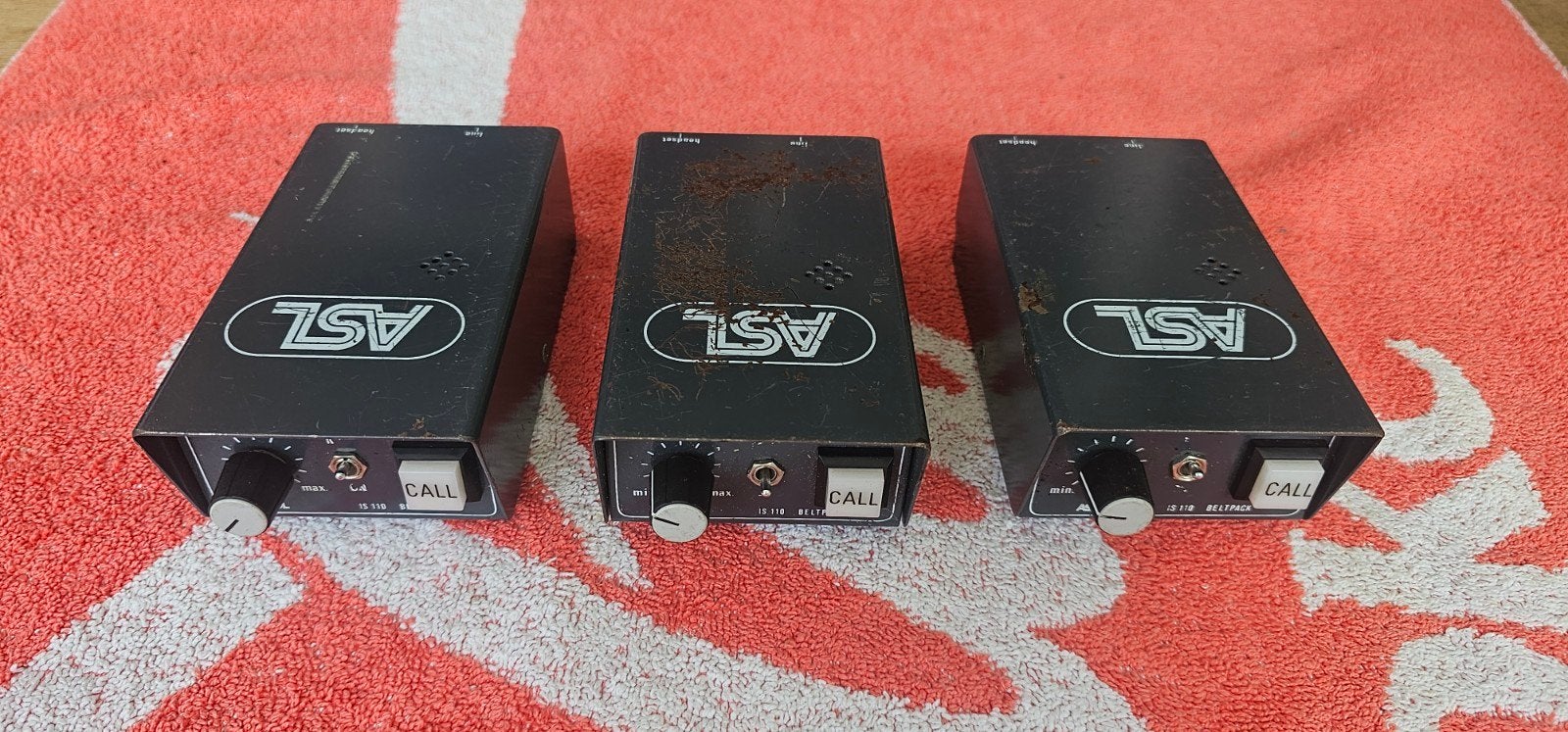 ASL intercom beltpacks is110, Ophalen of Verzenden