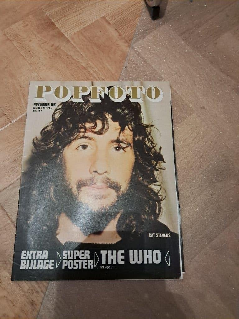 Popfoto - Inclusief een zgan Superposter van The Who, Ophalen of Verzenden, Zo goed als nieuw, Boek, Tijdschrift of Artikel