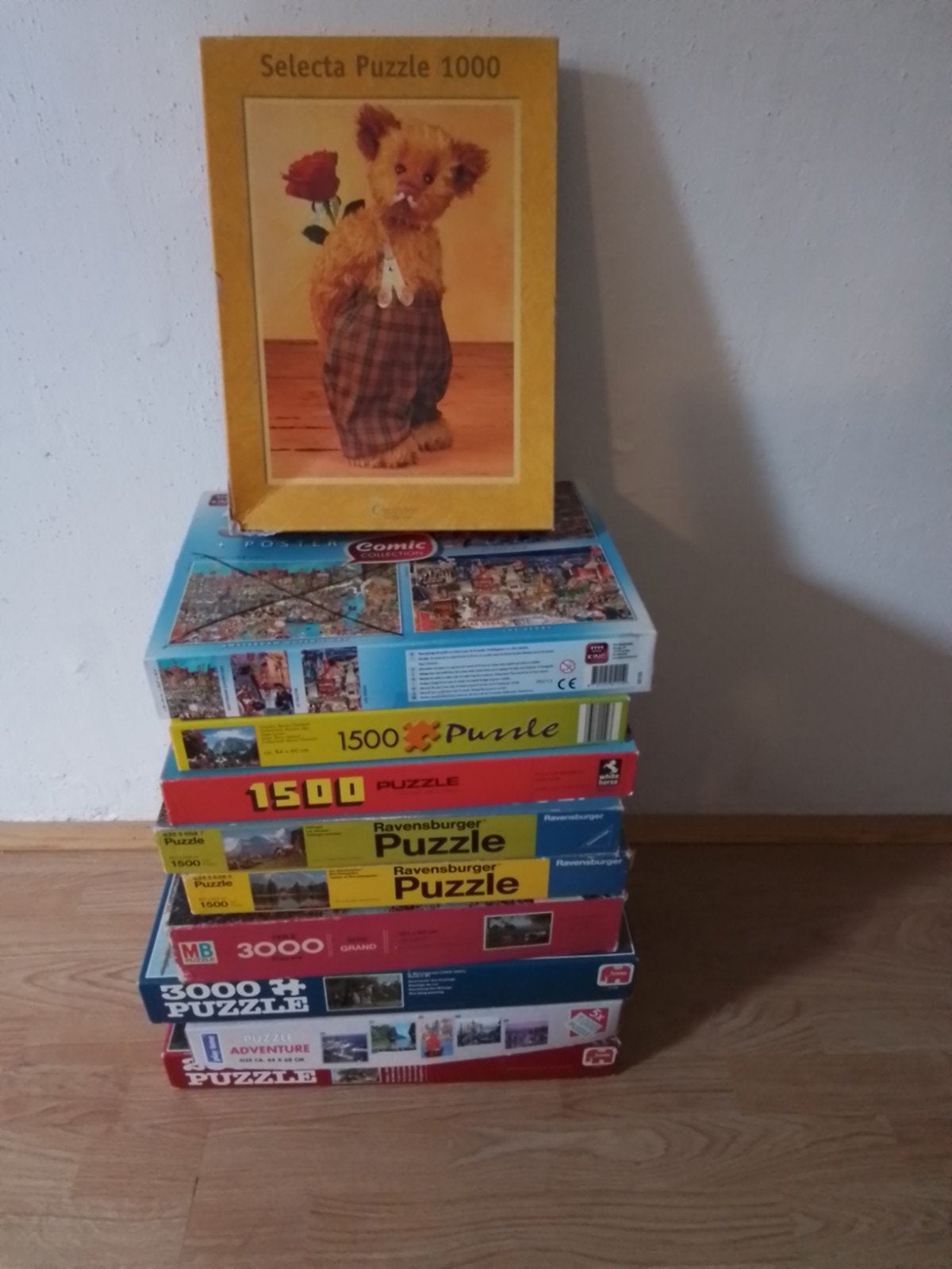 Grote collectie legpuzzels (1000-3000 stukjes), Ophalen of Verzenden, Meer dan 1500 stukjes, Gebruikt