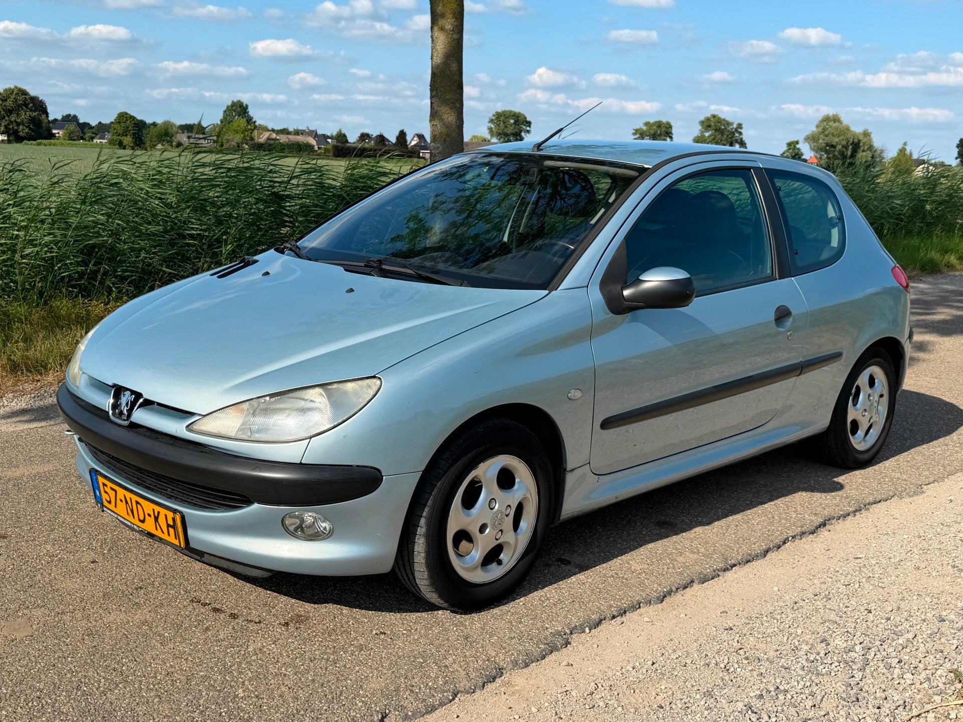 Peugeot 206 1.6-16V Gentry Premium APK 07-2027 AUT Airco, Auto's, Peugeot, 1025 kg, Stof, Zwart, 4 cilinders