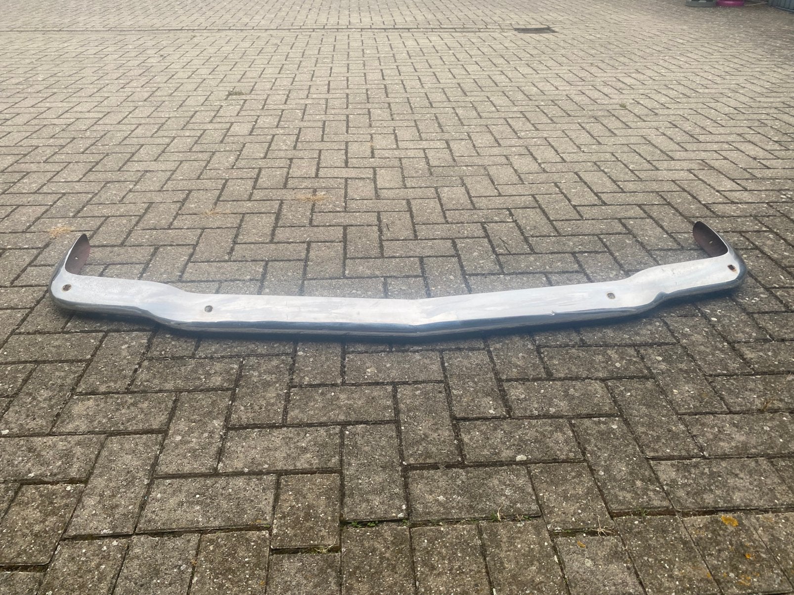 Voorbumper Mustang 1966 chrome, Gebruikt, Voor, Ophalen of Verzenden, Bumper