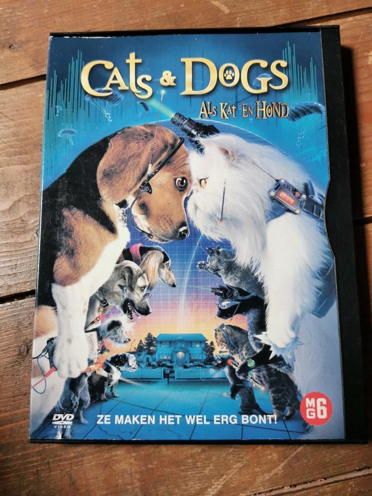 Cats & Dogs: Als Kat en Hond DVD, Gebruikt, Alle leeftijden, Ophalen of Verzenden, Komedie