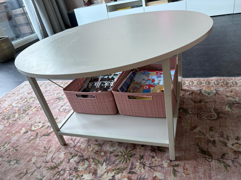 Salontafel, Ophalen, 100 tot 150 cm, 50 tot 100 cm, Zo goed als nieuw
