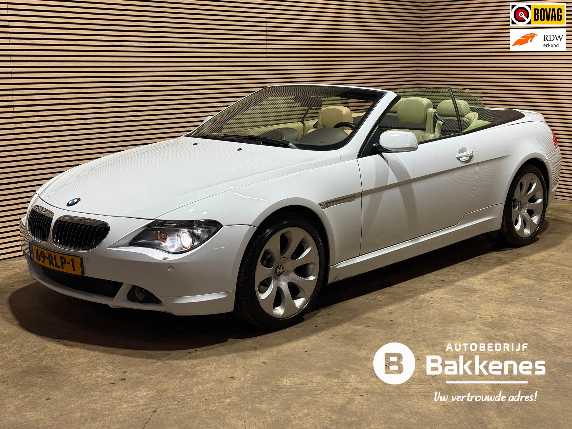 BMW 6-serie Cabrio 645Ci | 8 cilinder | Airco | Cruise | Xen, Auto's, Automaat, Achterwielaandrijving, Gebruikt, Cabriolet