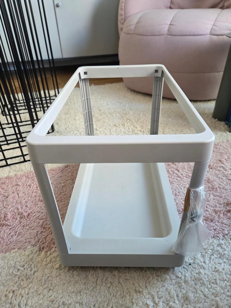 IKEA HALLBAR Uittrekbaar Afvalsortering Frame, Ophalen, Kunststof, Zo goed als nieuw, Modern
