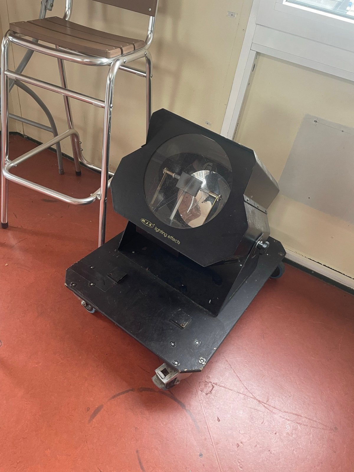 M.J.S. Sky Spot 1200 HMI skyrose/ skybeam op wielen, Ophalen, Gebruikt, Licht