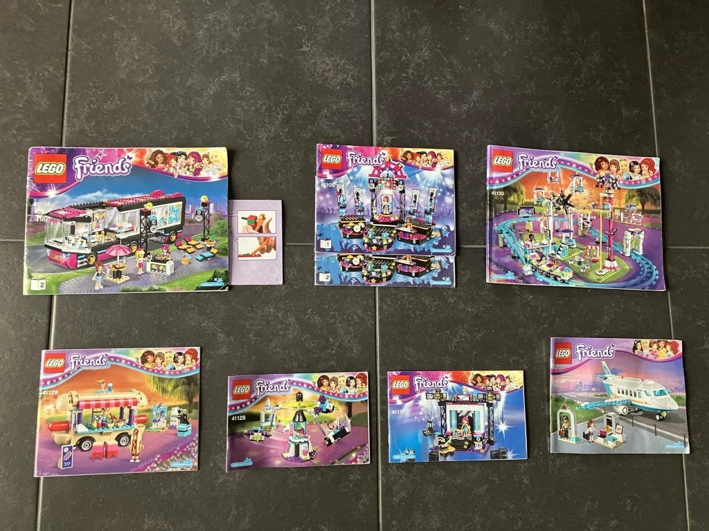 24 Lego Friends Sets, Gebruikt, Lego, Friends, Ophalen of Verzenden