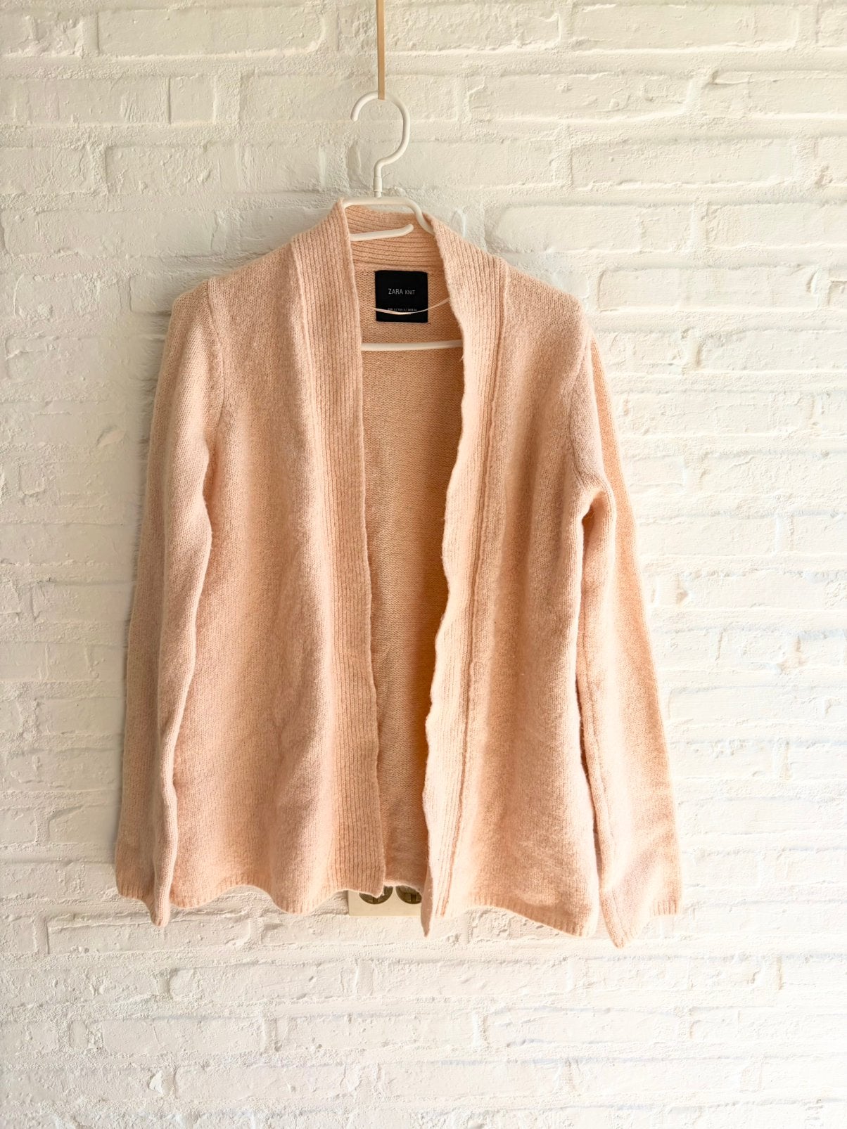 Vest Zara, Kleding | Dames, Truien en Vesten, Verzenden, Zo goed als nieuw, Maat 36 (S), Oranje