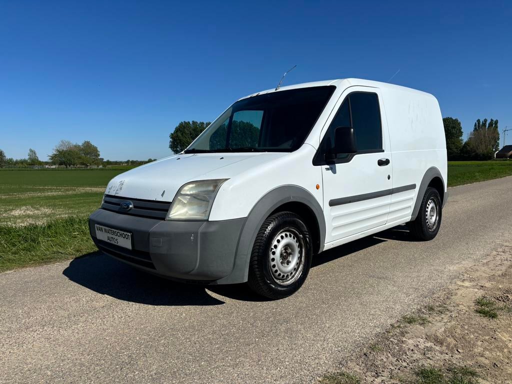 Ford Transit Connect 1.8 Tdci T200s VAN 55 2008, Auto's, Voorwielaandrijving, 74 pk, 4 cilinders, Wit