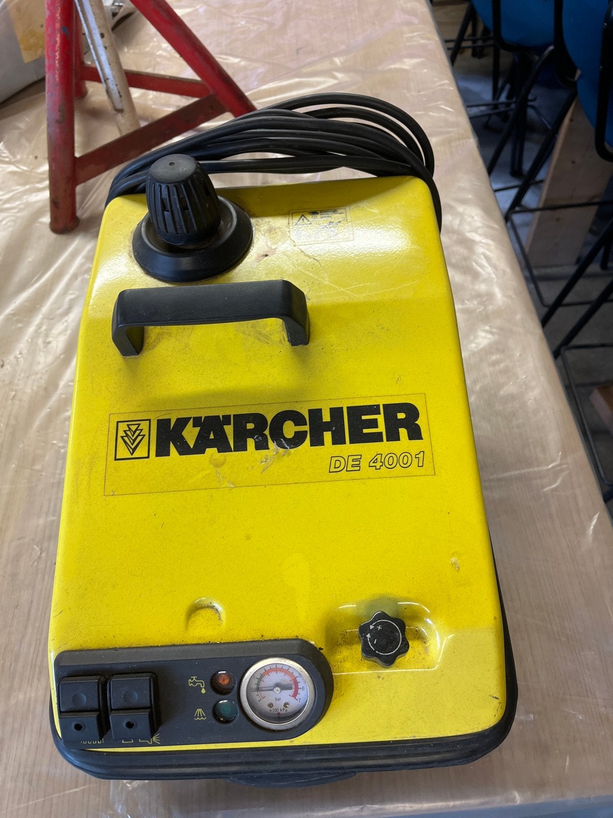 Kärcher DE 4001 Stoomreiniger - Professionele Reiniging, Ophalen, Gebruikt, Overige typen