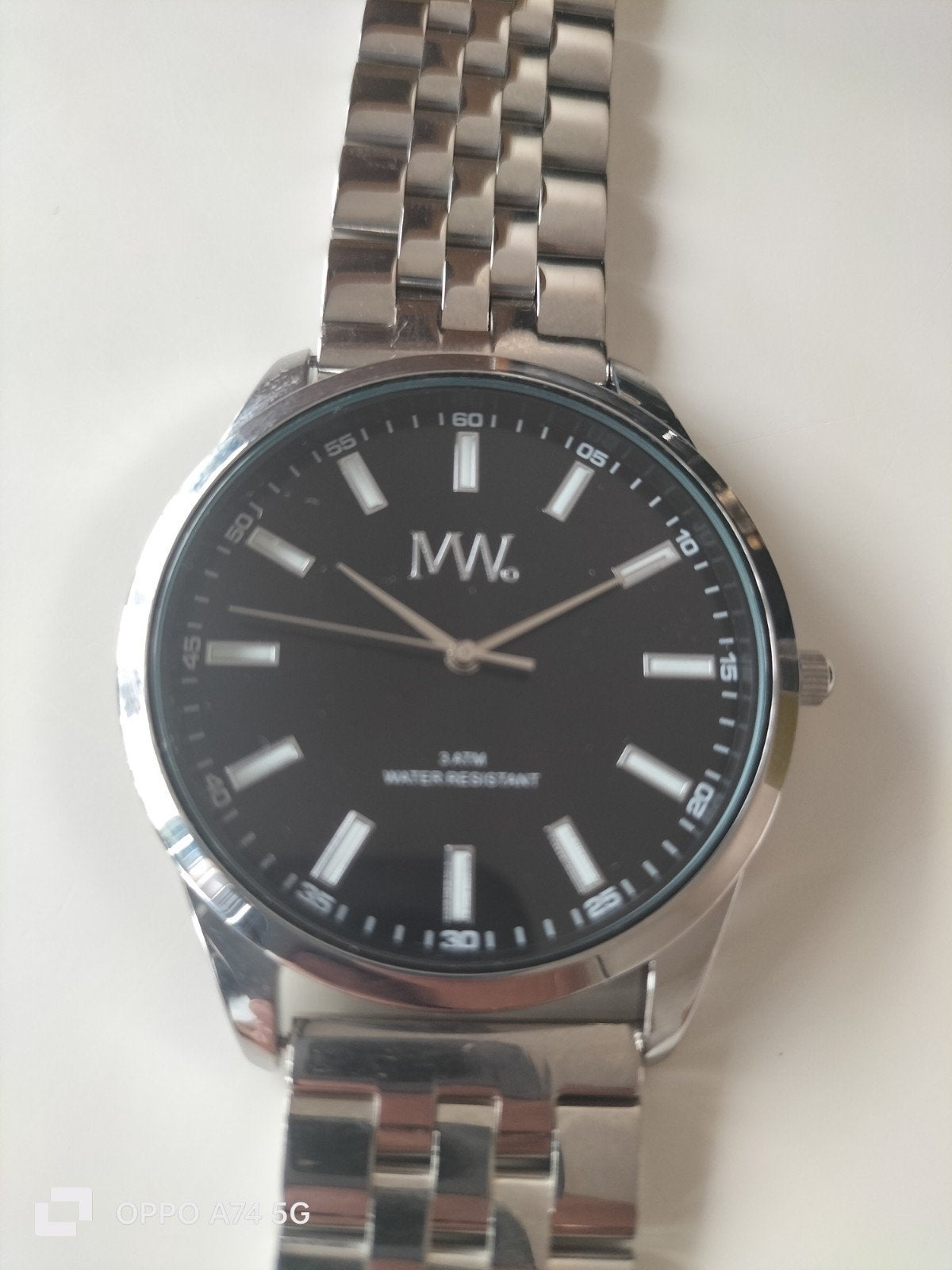 Meyewatch MW nieuwe Herenhorloge -, Overige merken, Staal, Staal, Polshorloge