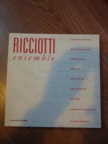 *J. Andriessen e.a. - Ricciotti ensemble, Ophalen of Verzenden, Zo goed als nieuw, Artiest